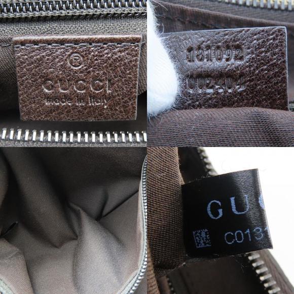 GUCCI Brown Leather Shoulder Bag - Picture 8 of 11